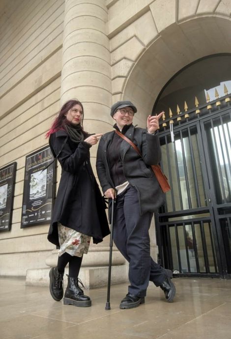 Gaëlle Meiss et Julie Belin-Roux, fondatrices de Lux Ombiss Éditions